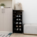 Schuhschrank Artisan-Eiche 32X35X92 Cm Holzwerkstoff