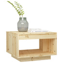 Couchtisch 50X50X33,5 Cm Massivholz Tanne