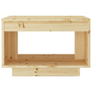 Couchtisch 50X50X33,5 Cm Massivholz Tanne