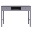 Schreibtisch 108X45X76 Cm Massivholz Paulownia