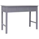 Schreibtisch 108X45X76 Cm Massivholz Paulownia
