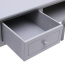 Schreibtisch 108X45X76 Cm Massivholz Paulownia