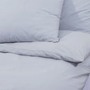Bettwäsche-Set 220X240 Cm Leichte Mikrofaser Grau