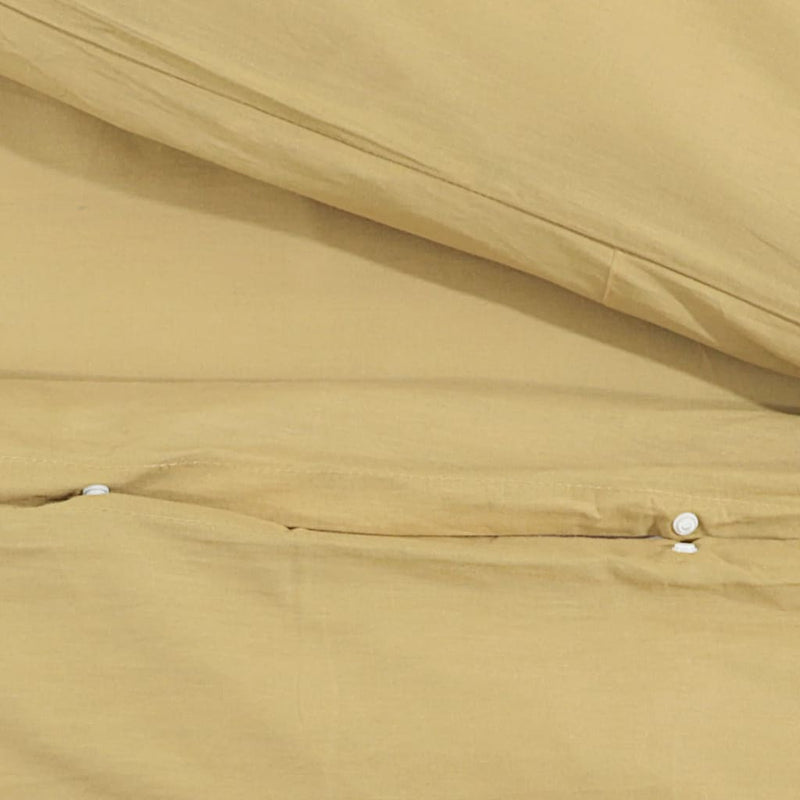 Bettwäsche-Set 200X200 Cm Leichte Mikrofaser Taupe