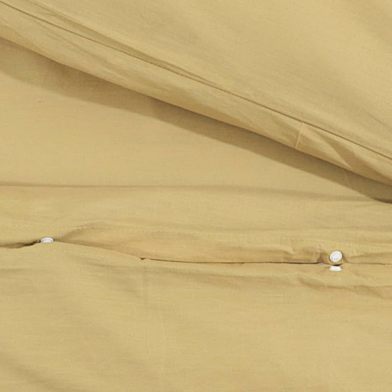 Bettwäsche-Set 140X200 Cm Leichte Mikrofaser Taupe
