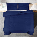 Bettwäsche-Set Marine 135X200 Cm Leichte Mikrofaser Blau