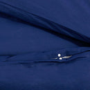 Bettwäsche-Set Marine 140X200 Cm Leichte Mikrofaser Blau
