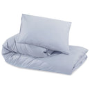 Bettwäsche-Set 200X200 Cm Baumwolle Grau