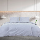 Bettwäsche-Set 260X220 Cm Baumwolle Grau