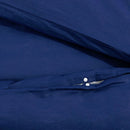 Bettwäsche-Set Marine 140X200 Cm Baumwolle Blau