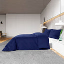 Bettwäsche-Set Marine 135X200 Cm Baumwolle Blau