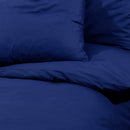Bettwäsche-Set Marine 200X200 Cm Baumwolle Blau