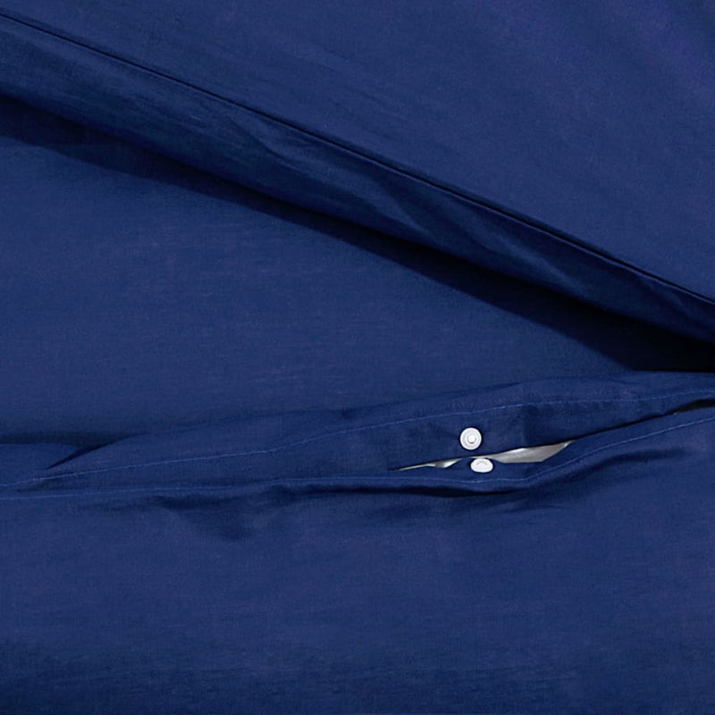 Bettwäsche-Set Marine 225X220 Cm Baumwolle Blau