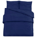 Bettwäsche-Set Marine 260X220 Cm Baumwolle Blau