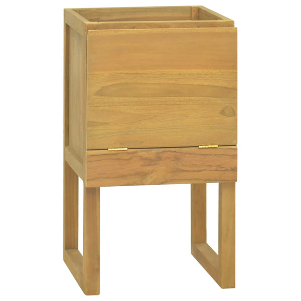 Badschrank 41x40x75 cm Massivholz Teak