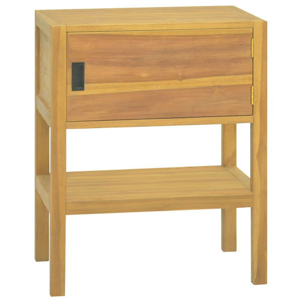 Badschrank 60x40x75 cm Massivholz Teak