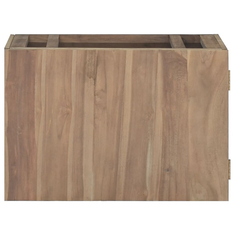 Wand-Badschrank 60x39x40 cm Massivholz Teak