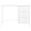 Schreibtisch Industrie-Stil Mit Schubladen 105X52X75 Cm