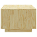 Couchtisch 110X50X33,5 Cm Massivholz Kiefer