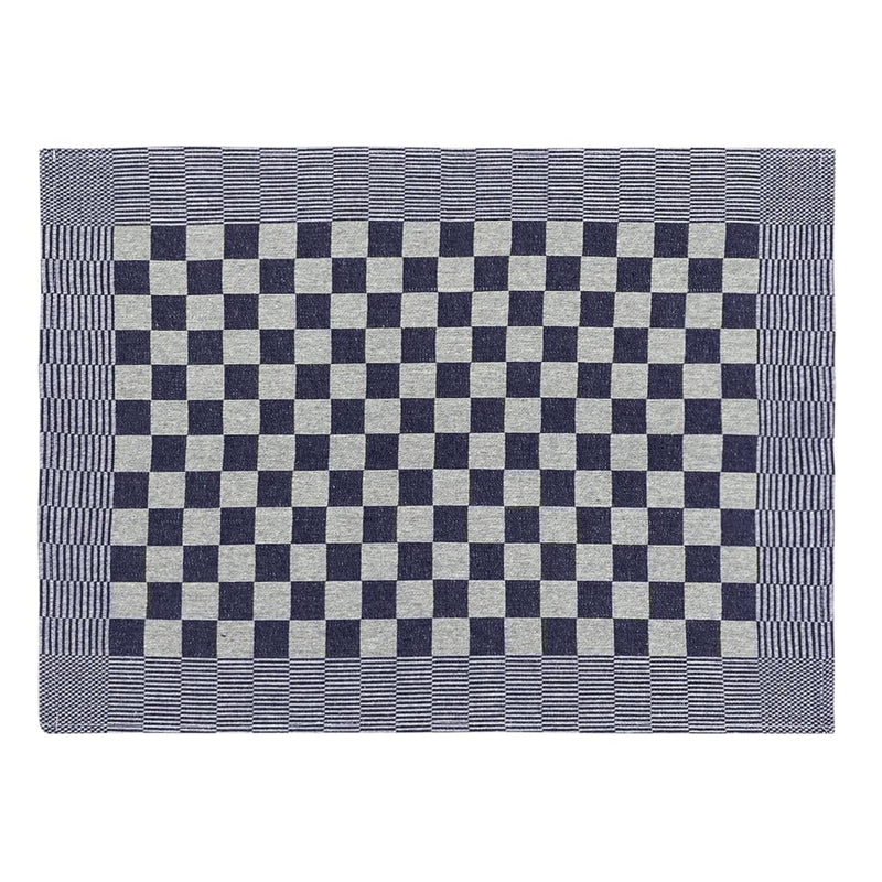 Geschirrtücher 10 Stk. Blau und Weiß 50x70 cm Baumwolle