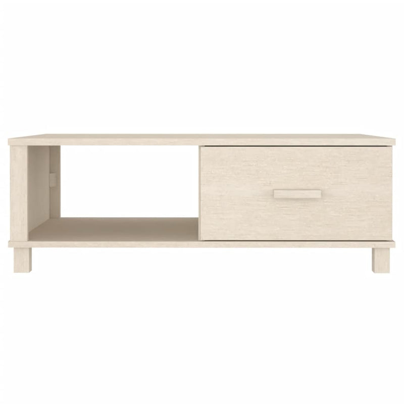 Sideboard HAMAR Honigbraun 100x55x35 cm Massivholz Kiefer