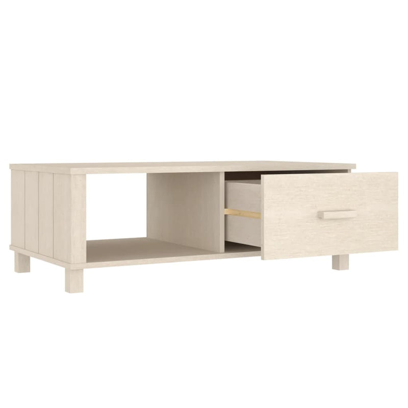 Sideboard HAMAR Honigbraun 100x55x35 cm Massivholz Kiefer