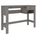 Schreibtisch Hamar 110X40X75 Cm Massivholz Kiefer