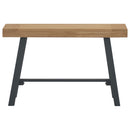 Bank 80 Cm Massivholz Teak