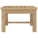 Couchtisch 45X45X30 Cm Massivholz Teak