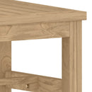 Couchtisch 45X45X30 Cm Massivholz Teak