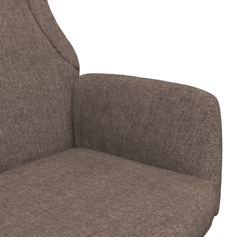 Relaxsessel Taupe Stoff