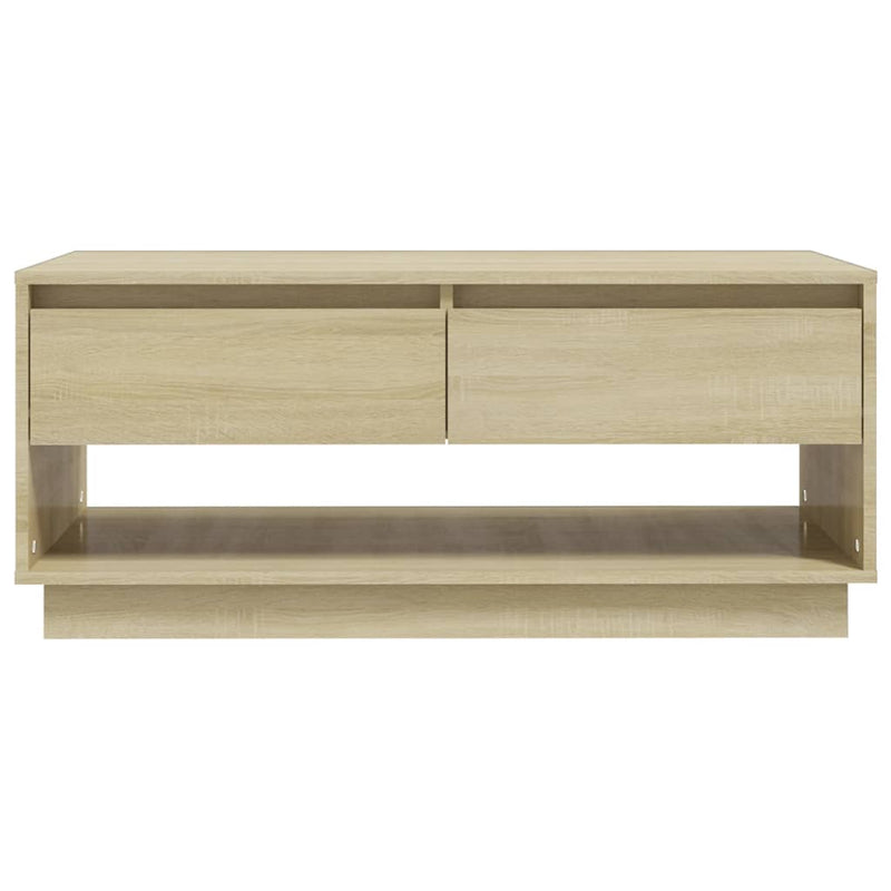 Couchtisch Sonoma-Eiche 102,5x55x44 cm Holzwerkstoff