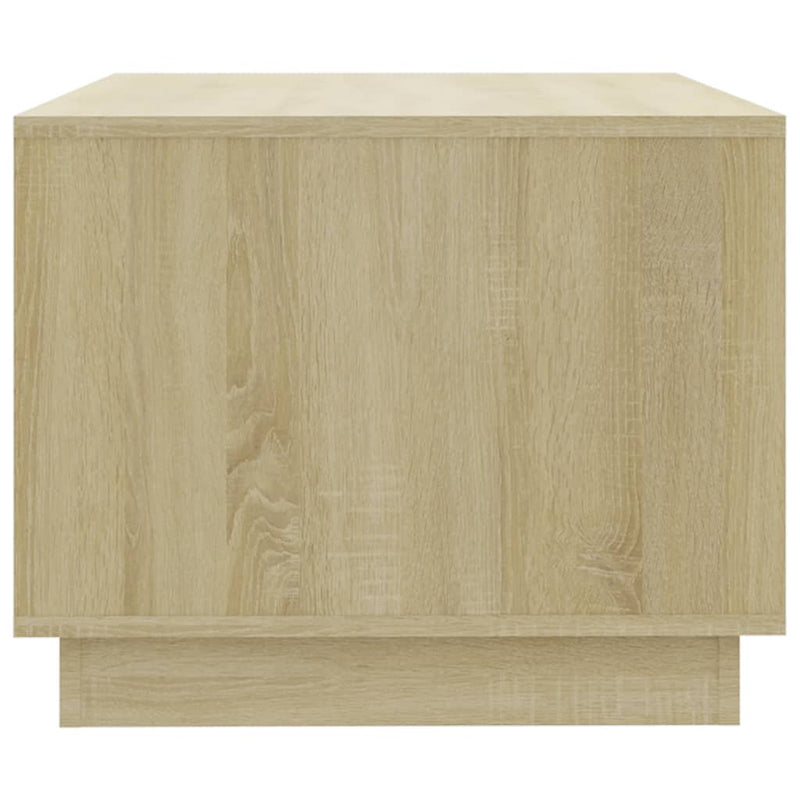 Couchtisch Sonoma-Eiche 102,5x55x44 cm Holzwerkstoff