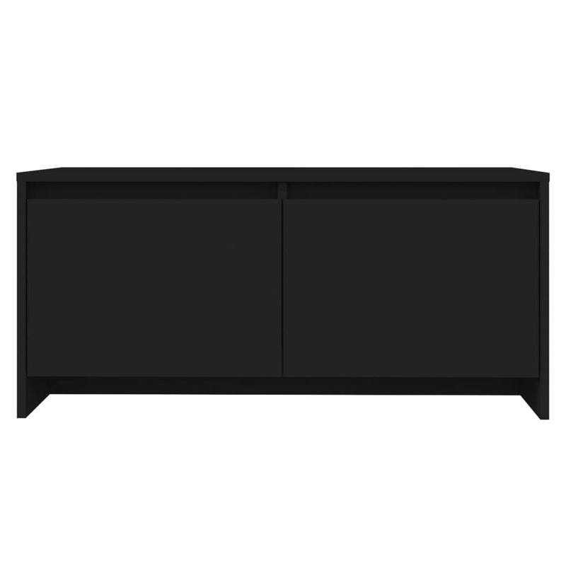 Couchtisch Schwarz 90x50x41,5 cm Holzwerkstoff