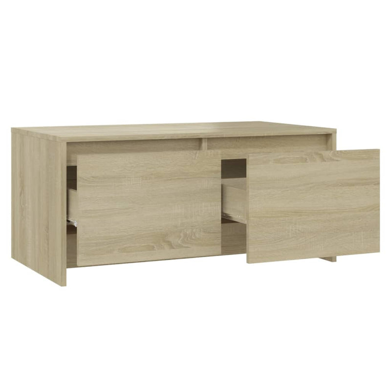 Couchtisch Sonoma-Eiche 90x50x41,5 cm Holzwerkstoff