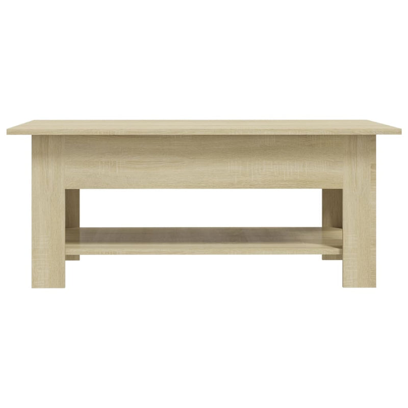 Couchtisch Sonoma-Eiche 102x55x42 cm Holzwerkstoff