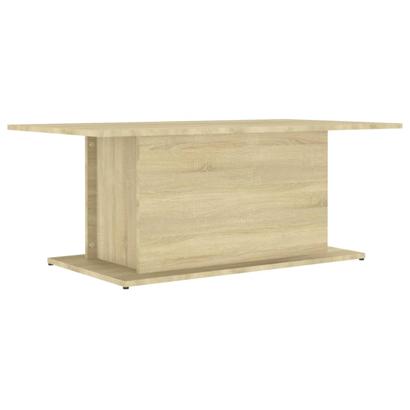 Couchtisch Sonoma-Eiche 102x55,5x40 cm Holzwerkstoff