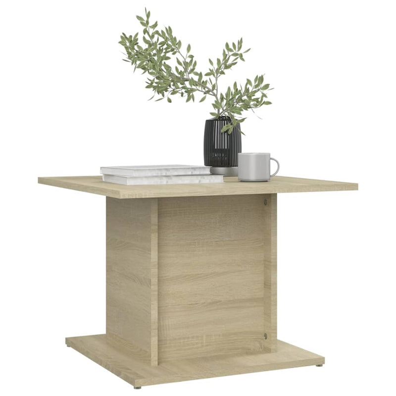 Couchtisch Sonoma-Eiche 55,5x55,5x40 cm Holzwerkstoff