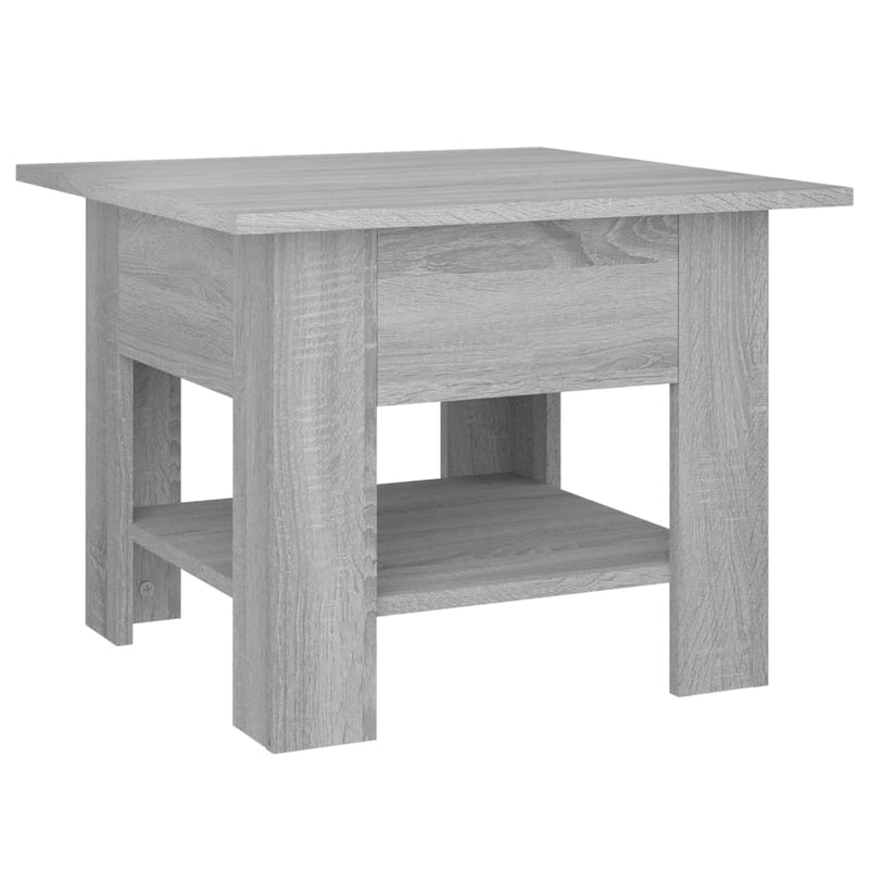 Couchtisch Grau Sonoma 55x55x42 cm Holzwerkstoff