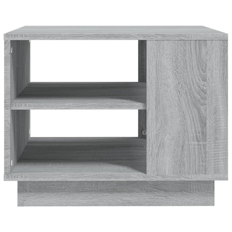 Couchtisch Grau Sonoma 55x55x43 cm Holzwerkstoff