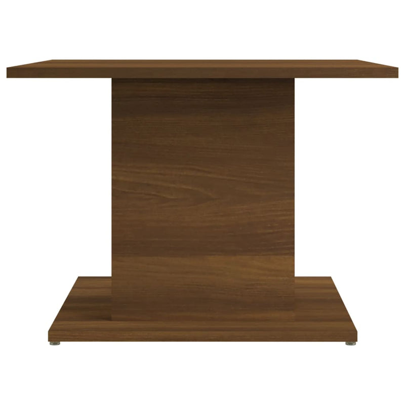 Couchtisch Braun Eichen-Optik 55,5x55,5x40 cm Holzwerkstoff