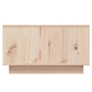 Couchtisch 55X56X32 Cm Massivholz Kiefer