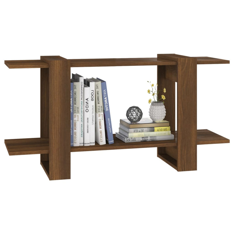 Bücherregal Braun Eichen-Optik 100x30x51 cm Holzwerkstoff