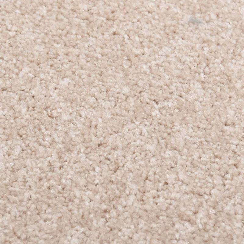 Teppich Kurzflor 200x290 cm Dunkelbeige