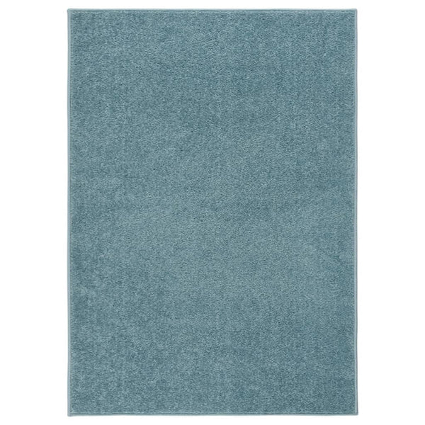 Teppich Kurzflor 120x170 cm Blau