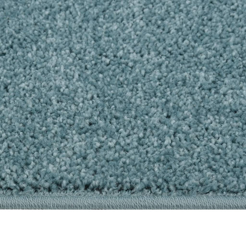 Teppich Kurzflor 160x230 cm Blau