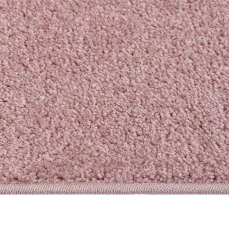 Teppich Kurzflor 160x230 cm Rosa