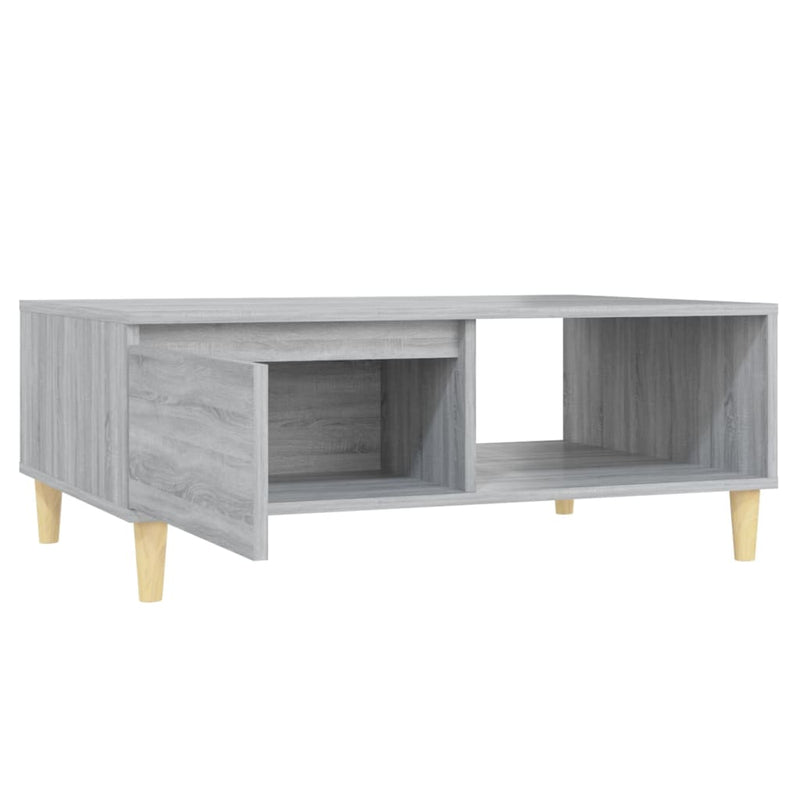 Couchtisch Grau Sonoma 90x60x35 cm Holzwerkstoff