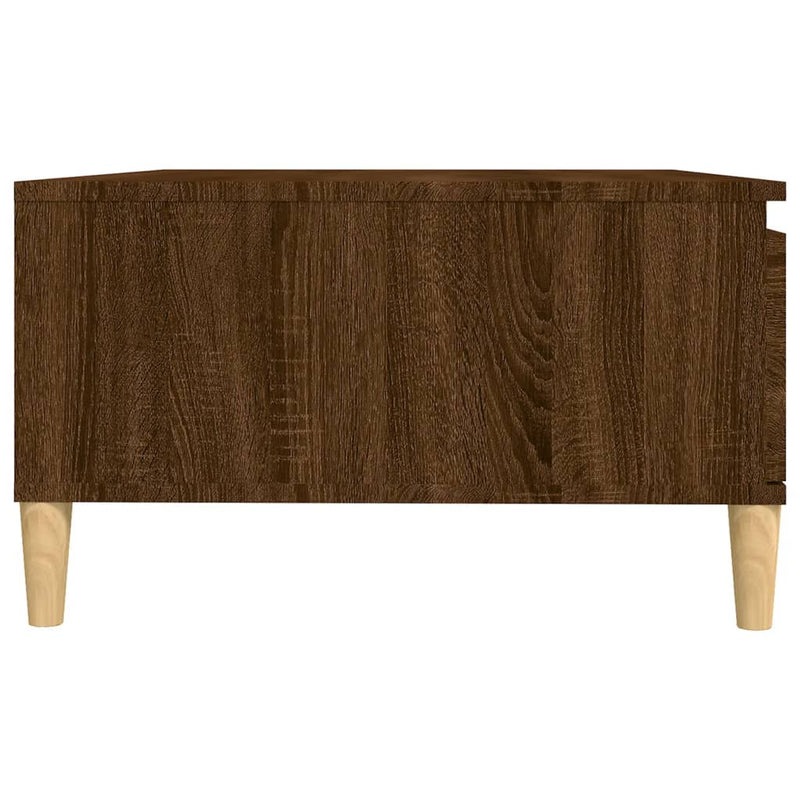 Couchtisch Braun Eichen-Optik 90x60x35 cm Holzwerkstoff