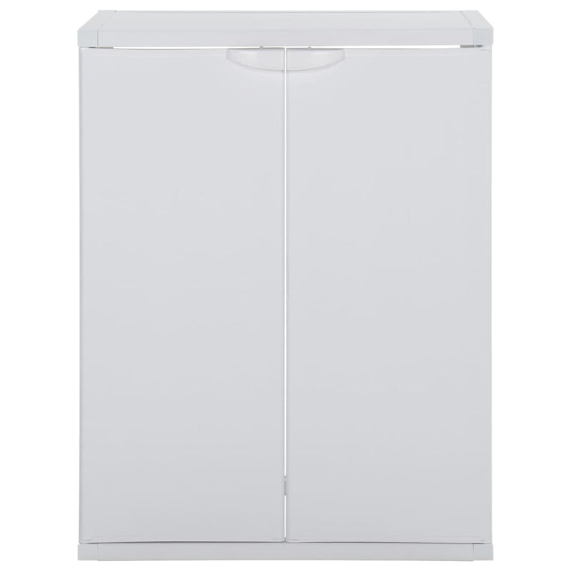 Waschmaschinenschrank Weiß 68,5x64,5x88 cm PVC